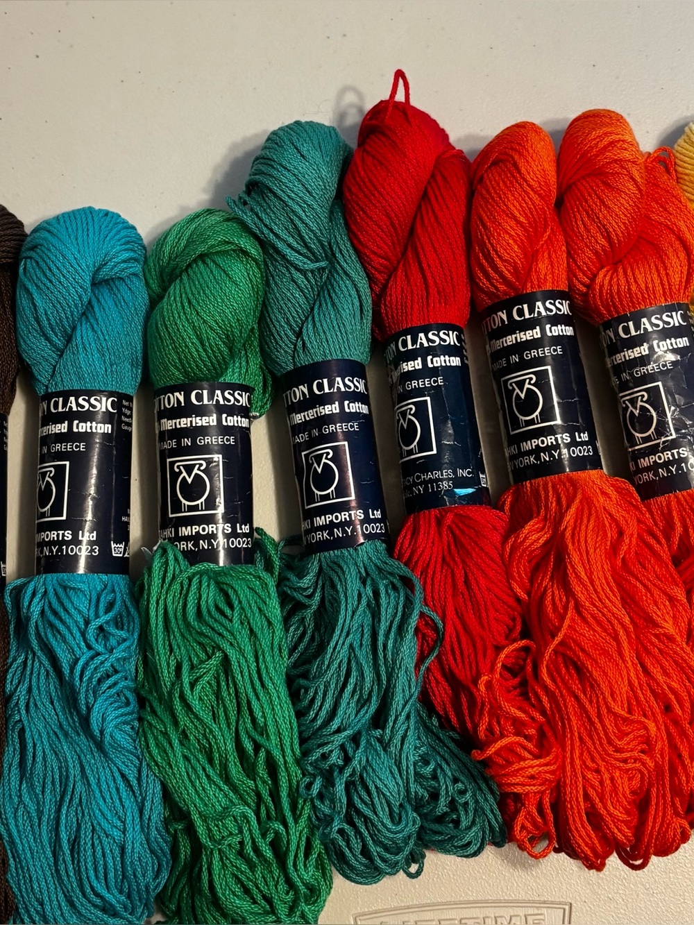 Tahki Cotton Classics-11 Colors See descriptions.